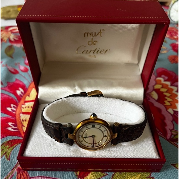 Cartier Accessories - Cartier Vermeil Watch
